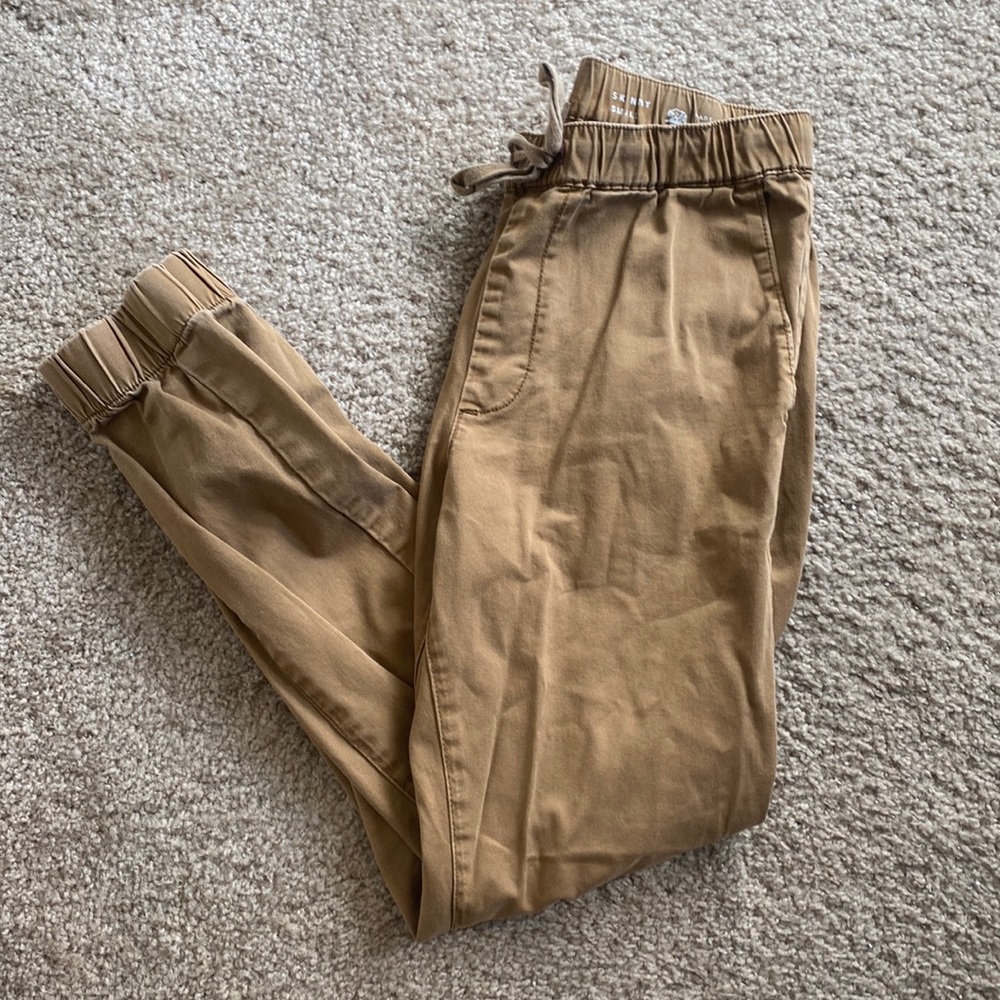 Light brown bullhead denim co joggers